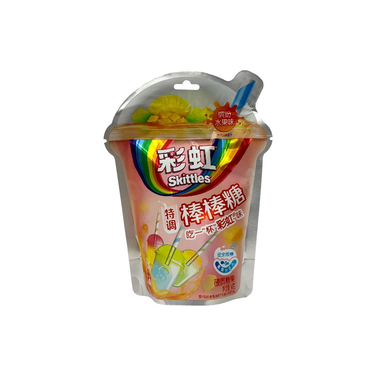 SKITTLES LOLLIPOP FULL CUP FRUIT & TEA FLAVOR